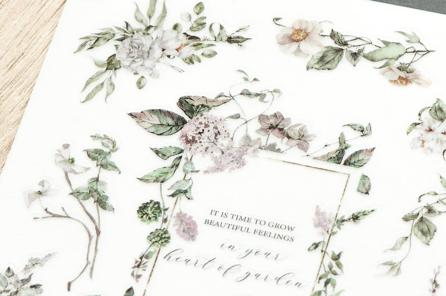 MU Print-on Stickers - Dried Bouquet