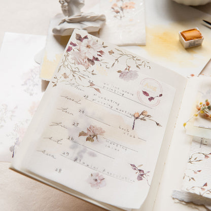 MU Print-on Stickers - Pink Florals