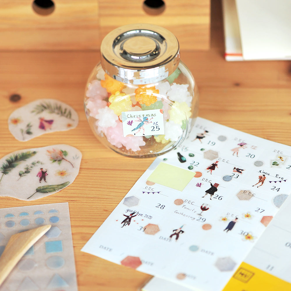 MU Daily Planner Number Sticker Set - Small Numbers