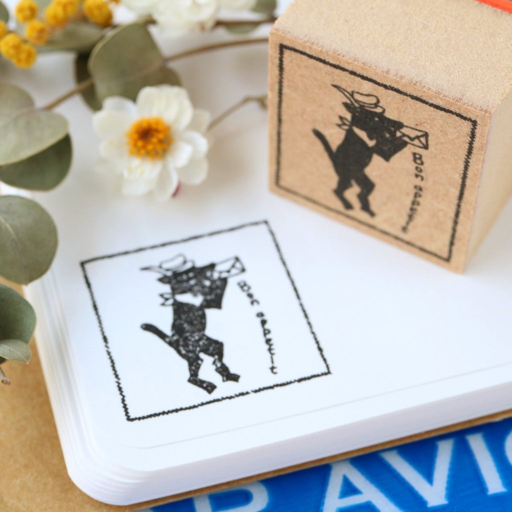 Rubber Stamp - Black Goat