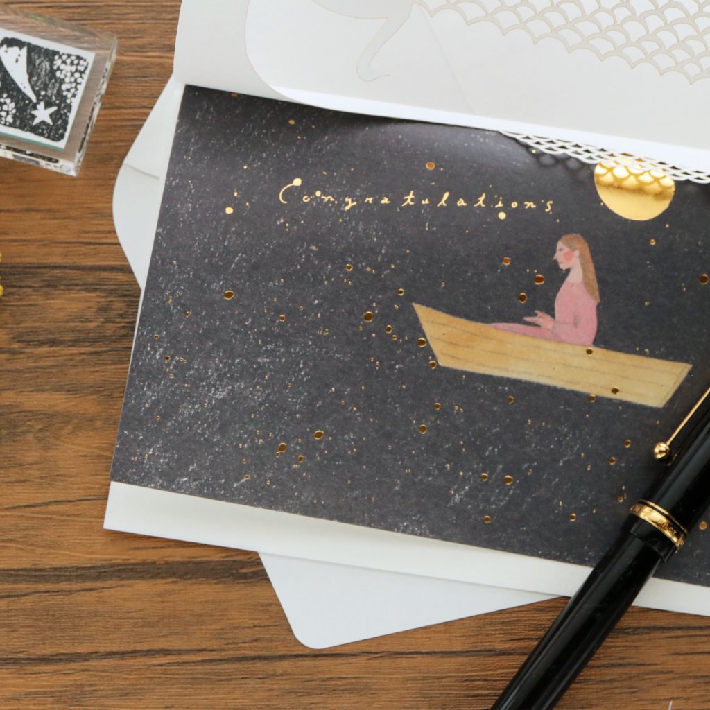 Nishi Shuku Greeting Card - Congratulations