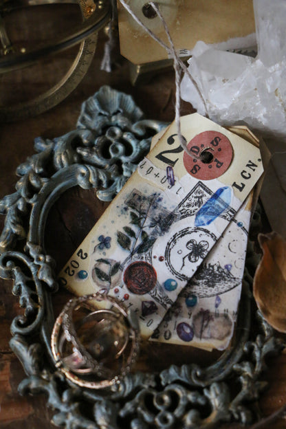 Lin Chia Ning Washi Tape - Antique Stamp