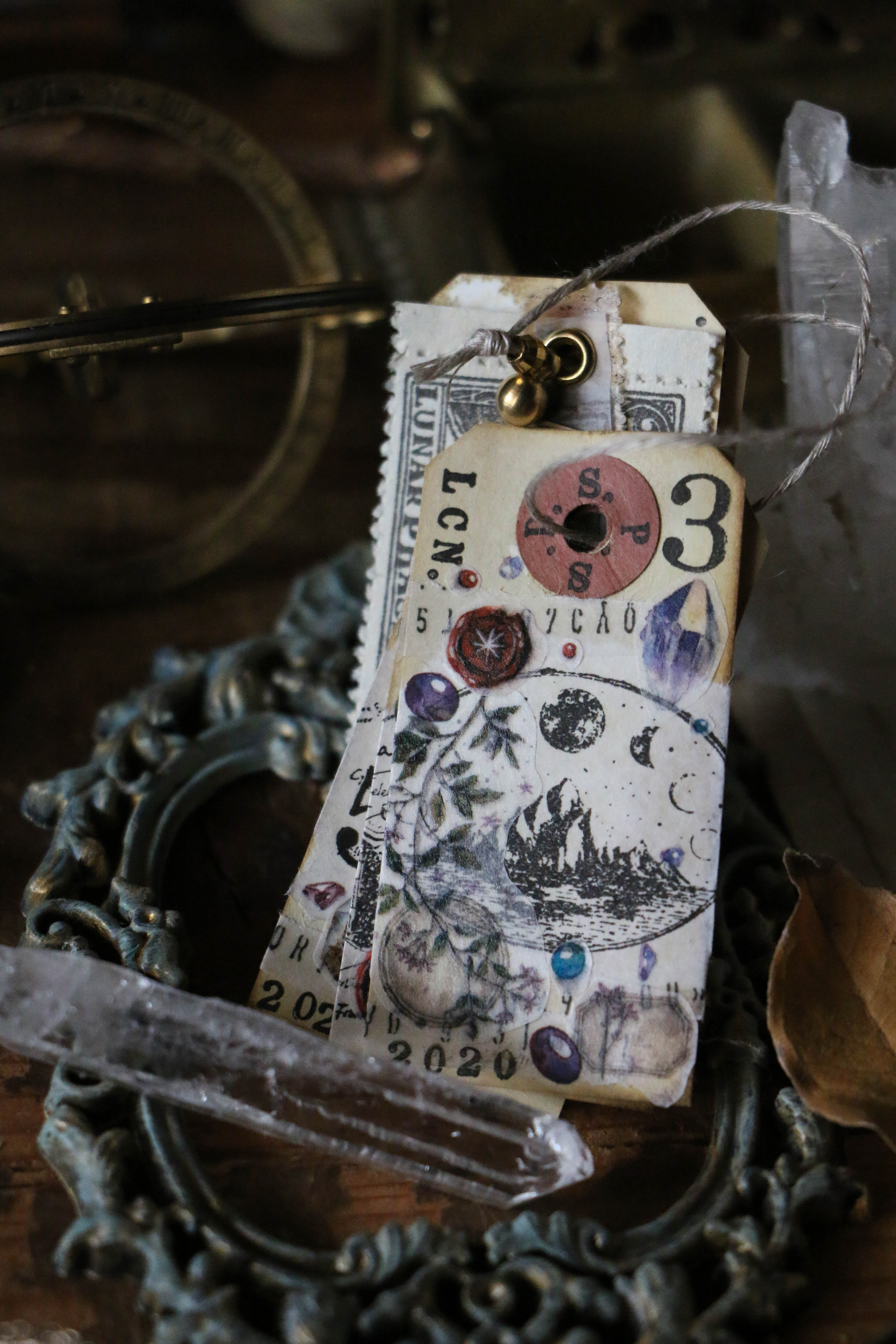 Lin Chia Ning Washi Tape - Vintage Flower