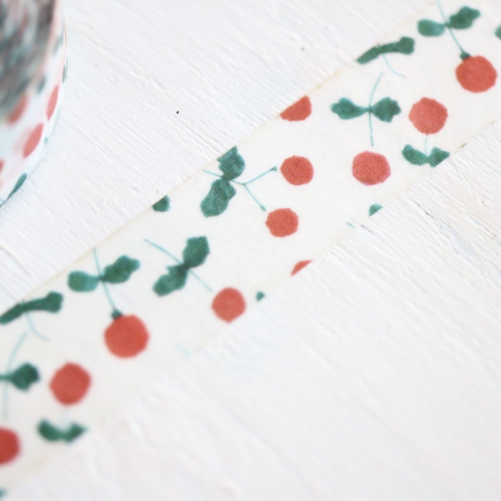 Seitousha Washi Tape - Wild Berry