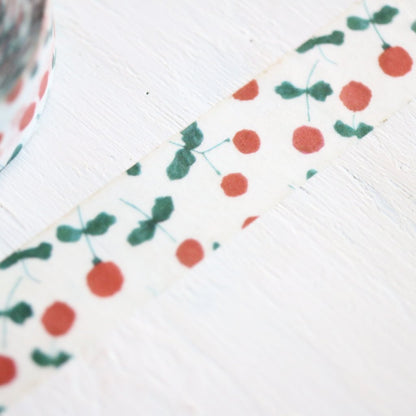 Seitousha Washi Tape - Wild Berry