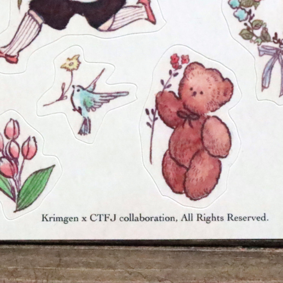 CTFJ x Krimgen Stickers - Children and Plants