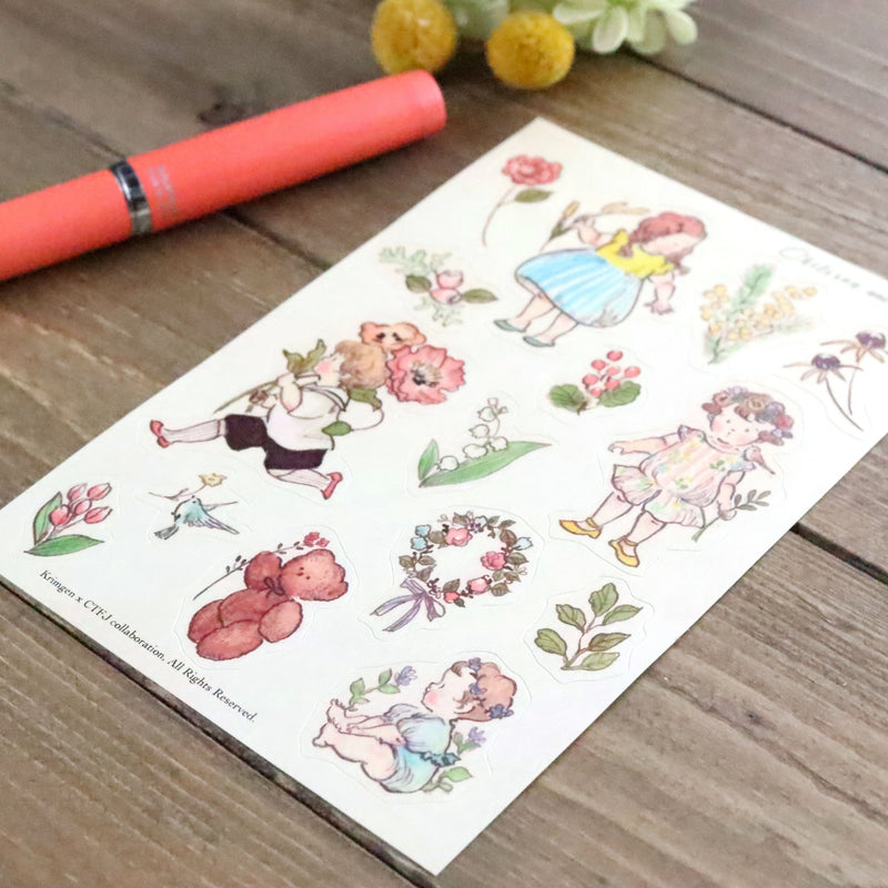 Stickers - Children and Plants