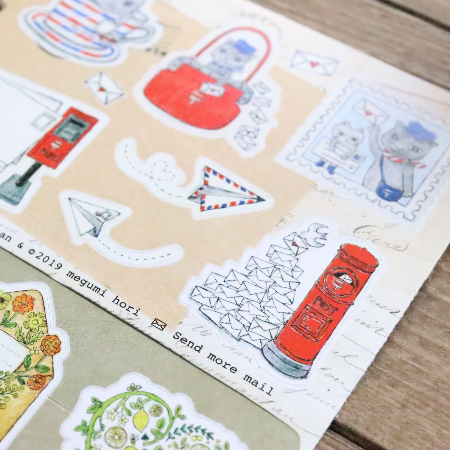 CTFJ x Megumi Hori Stickers - Send More Mail
