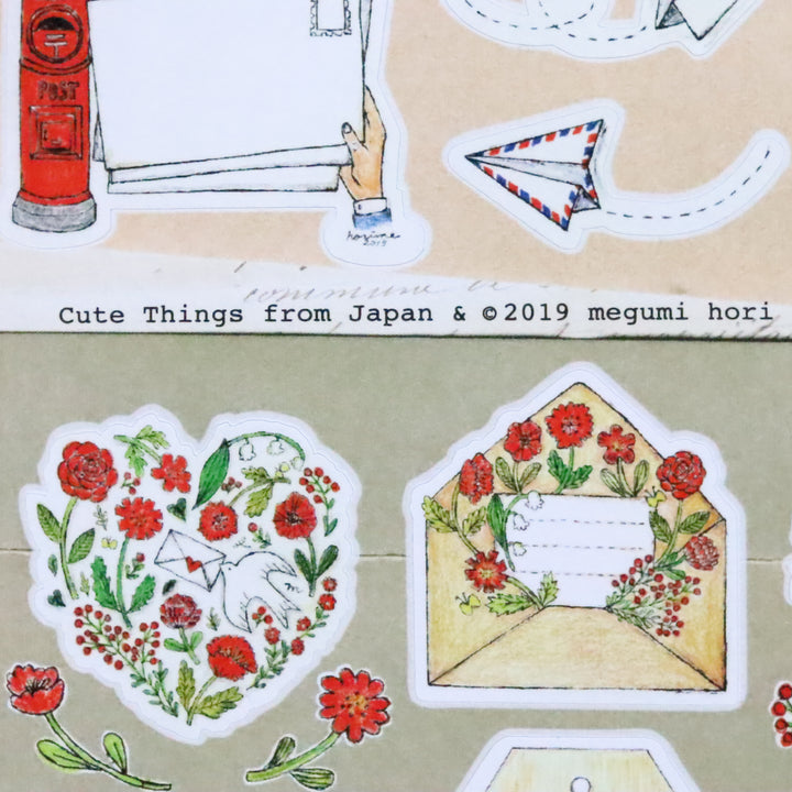 CTFJ x Megumi Hori Stickers - Send More Mail