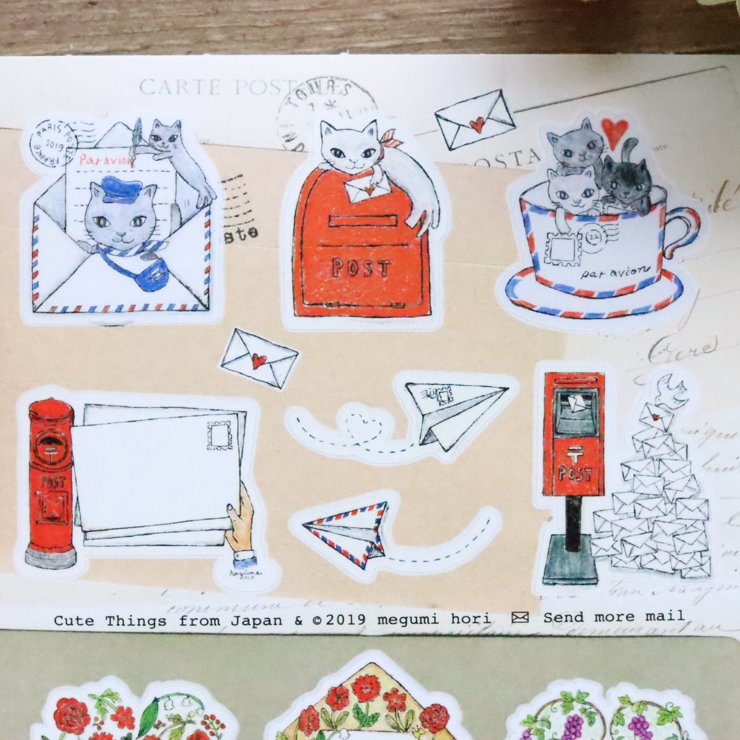 CTFJ x Megumi Hori Stickers - Send More Mail