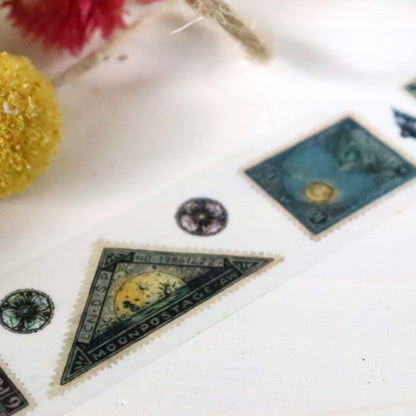 Lin Chia Ning Washi Tape - Antique Stamp