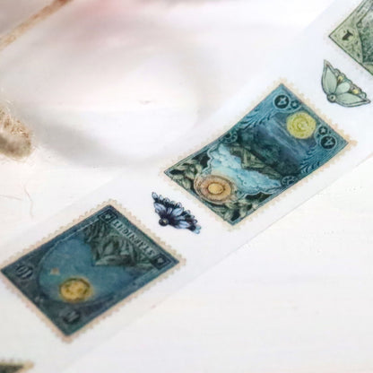 Lin Chia Ning Washi Tape - Antique Stamp