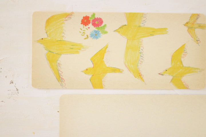 Yuko Omori Postcard - Birds