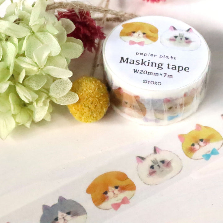 Yoko Washi Tape - Fraffy Cats