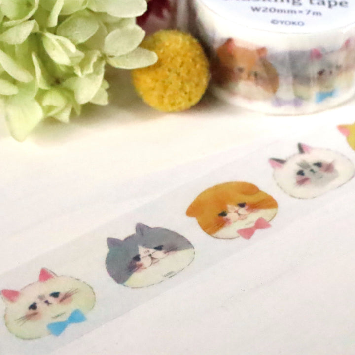 Yoko Washi Tape - Fraffy Cats