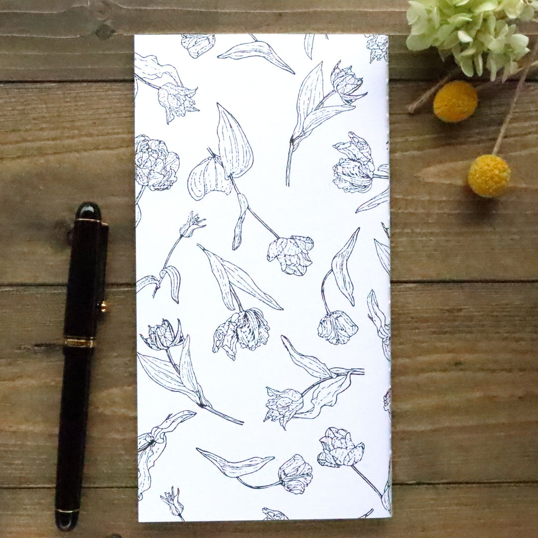 Slim Notebook - Botanical