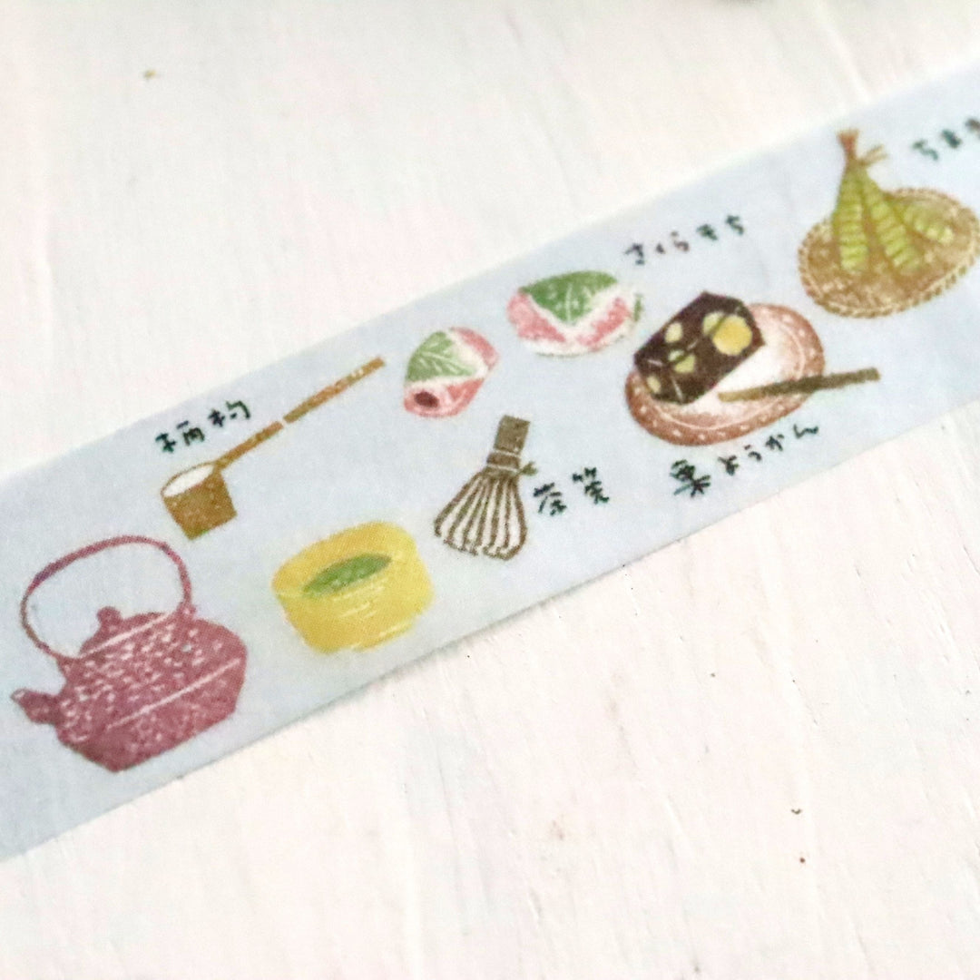 Hankodori Washi Tape - Japanese Sweets