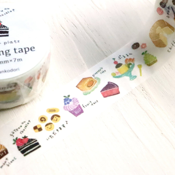 Hankodori Washi Tape - Sweets