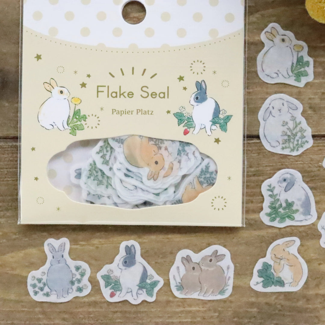 Flake Stickers - Bunny