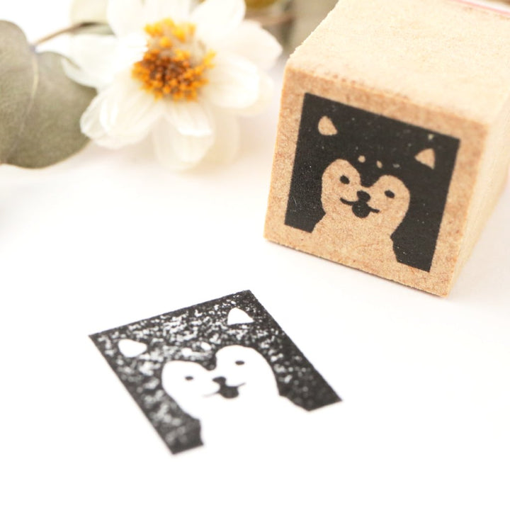 Limited Edition Seitousha Rubber Stamp - Dog