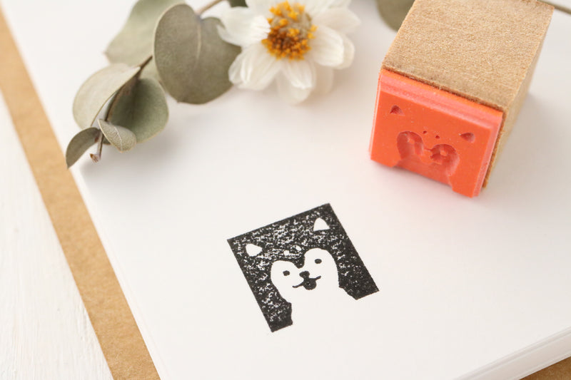 Limited Edition Seitousha Rubber Stamp - Dog