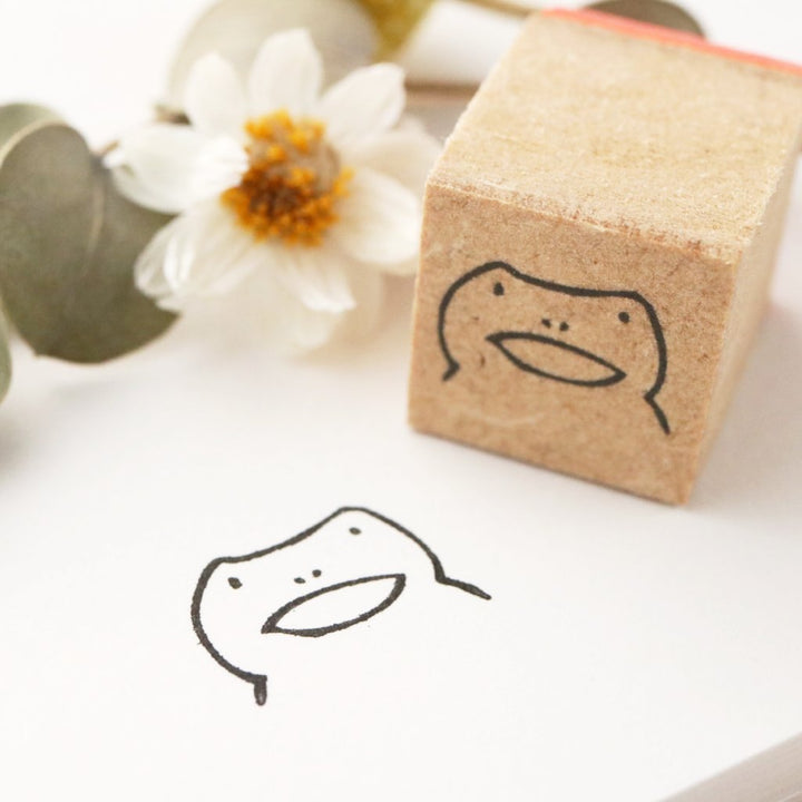 Limited Edition Seitousha Rubber Stamp - Frog