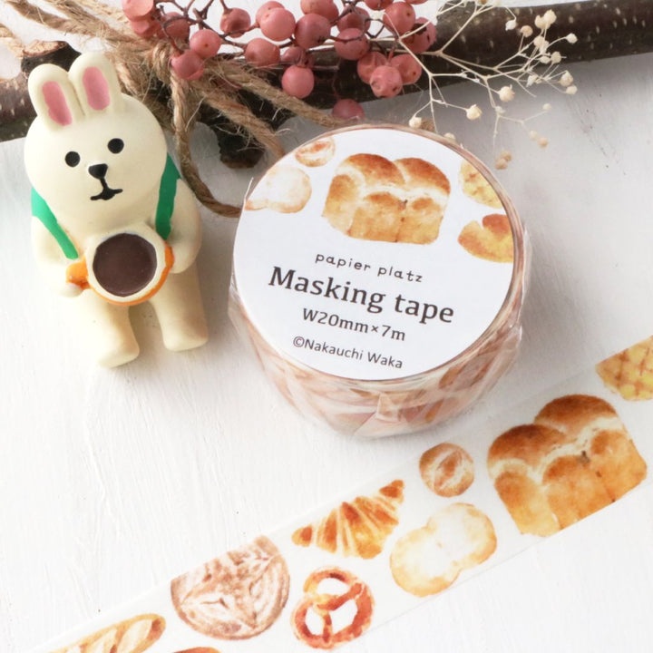 Nakauchi Waka Washi Tape - Bread