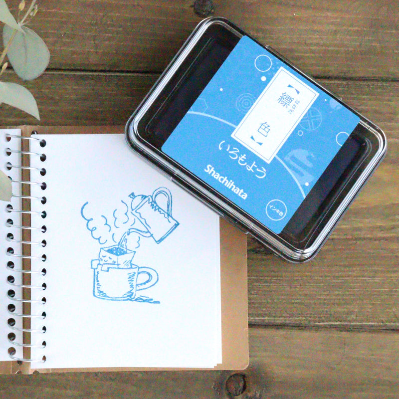 Iromoyo Stamp Ink - 縹色 (Light Blue)