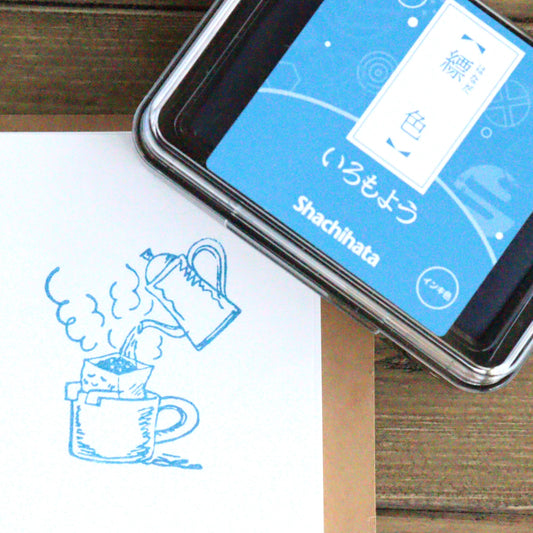 Iromoyo Stamp Ink - 縹色 (Light Blue)