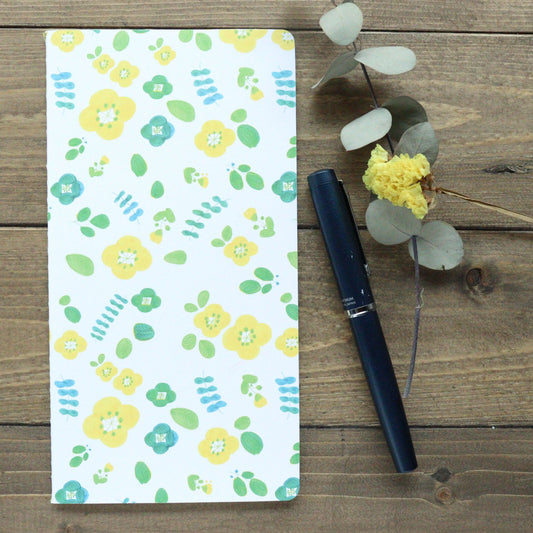 Slim Notebook - Petit Flowers