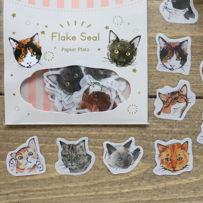 Flake Stickers - Cats