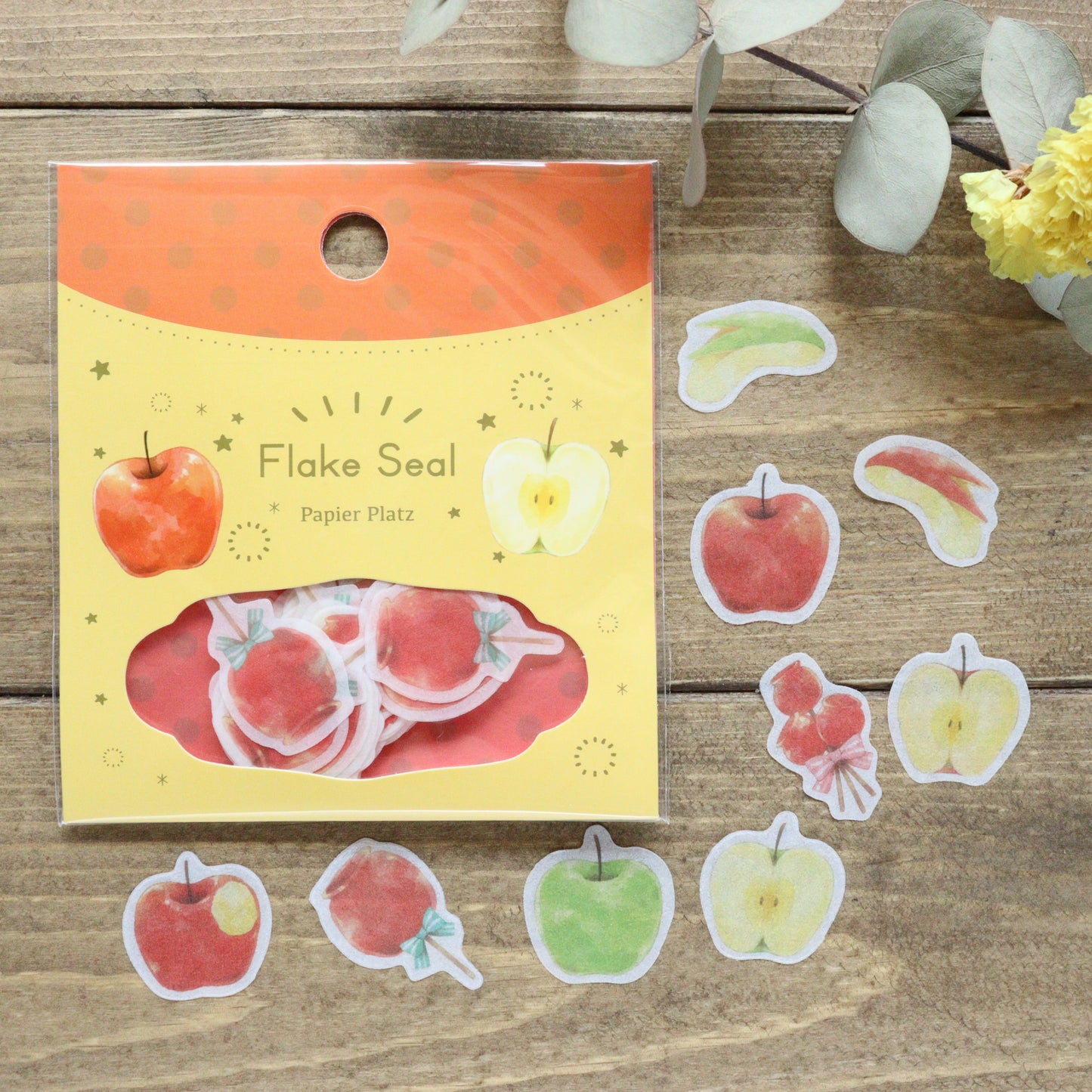 Moriyue Flake Stickers - Apple