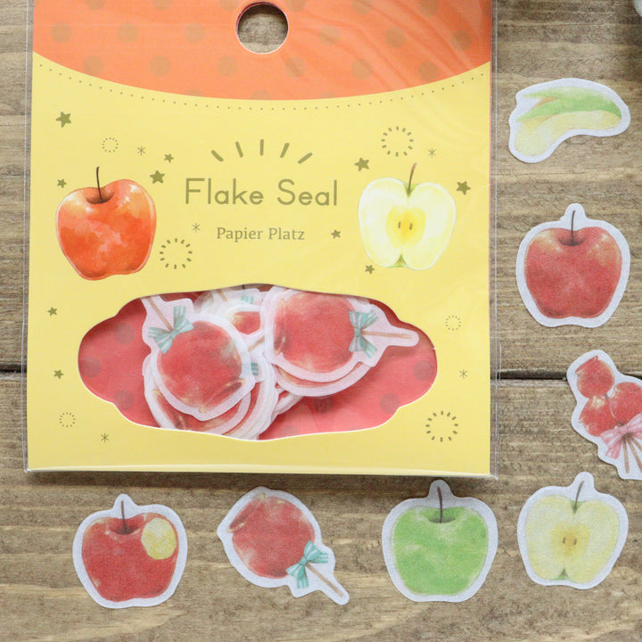 Flake Stickers - Apple