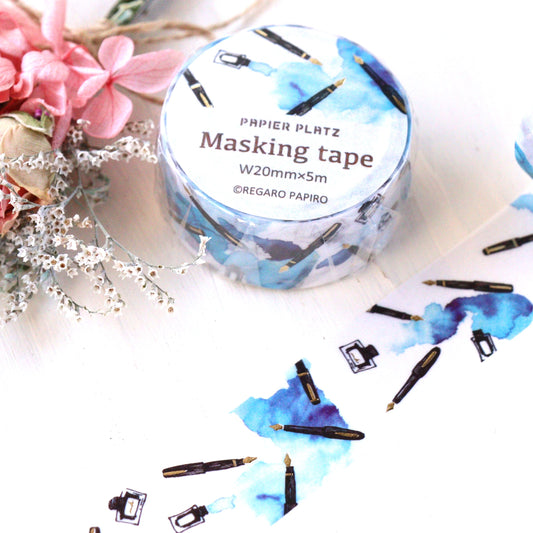 Legaro Papiro Washi Tape - Fountain Pen