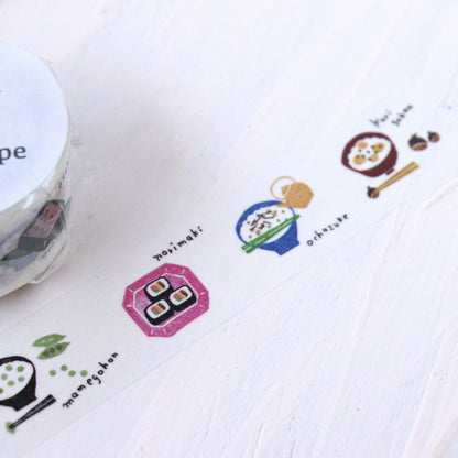 Hankodori Washi Tape - Japanese Food
