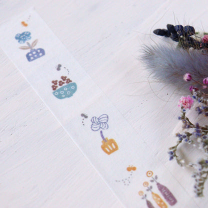 Hankodori Washi Tape - Flowers