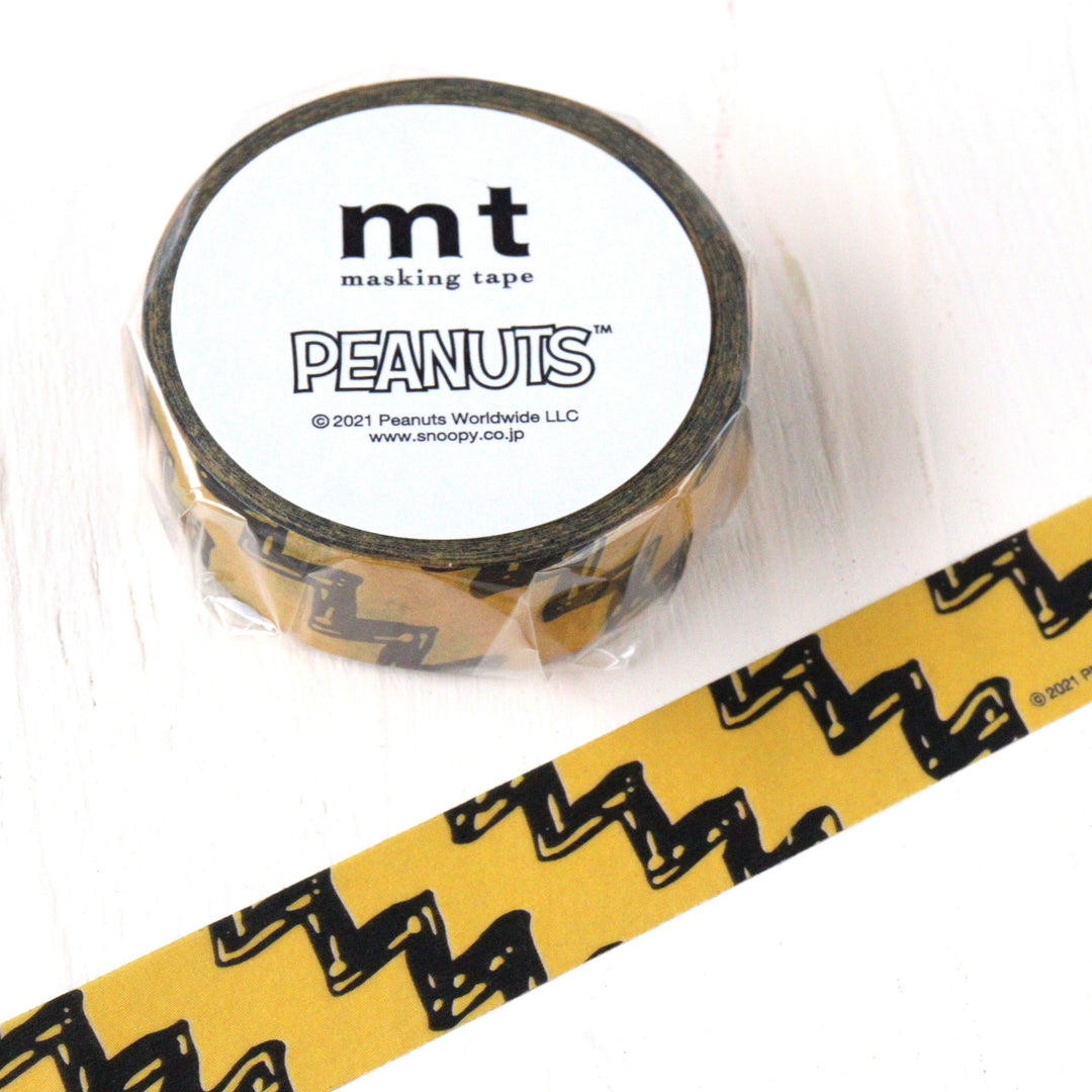 Snoopy x mt Washi Tape - Charlie Brown