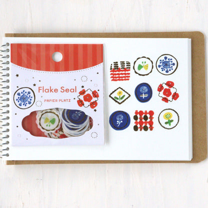 Kurogoma Flake Stickers - Flowers