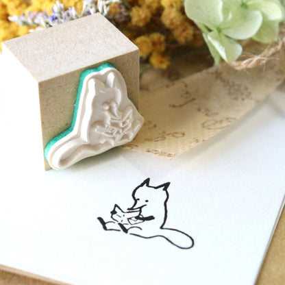 CTFJ x momoro Fox Rubber Stamp - Love Letter