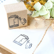 CTFJ x momoro Hedgehog Rubber Stamp - Love Letter