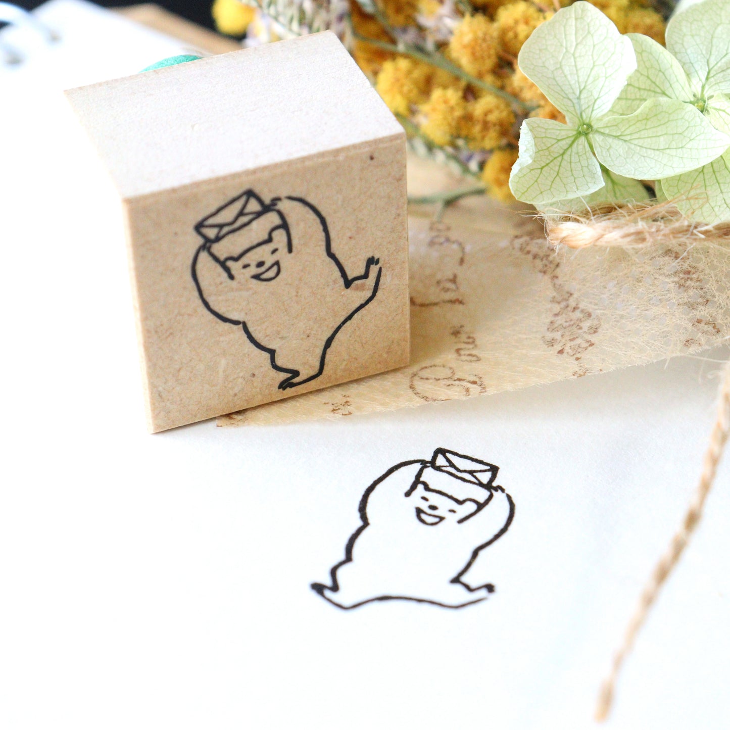CTFJ x momoro Otter Rubber Stamp - I Got Mail!