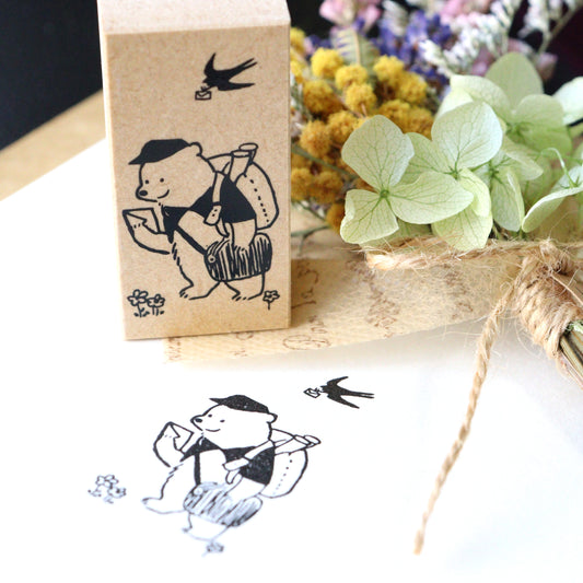 CTFJ x momoro Polar Bear Rubber Stamp - Postman