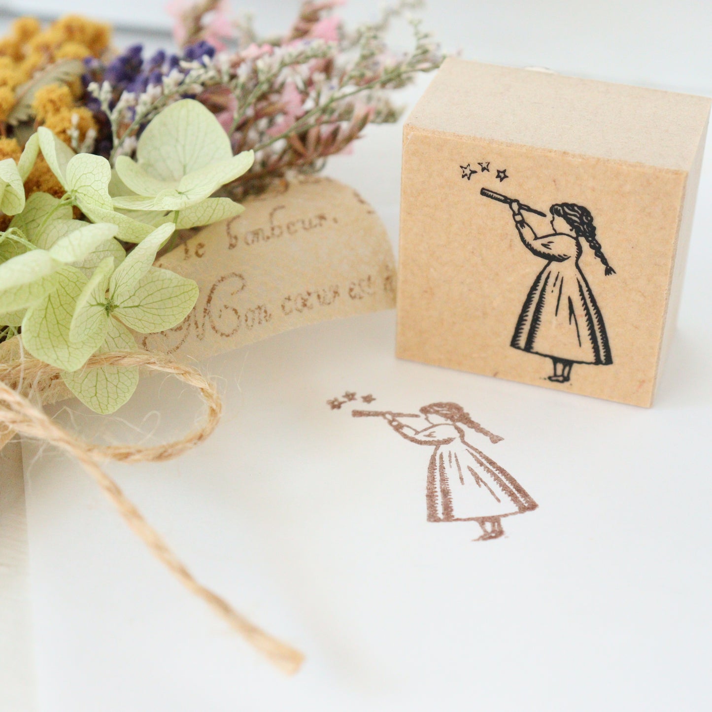 CTFJ x tales on the desk Rubber Stamp - Looking for Hope