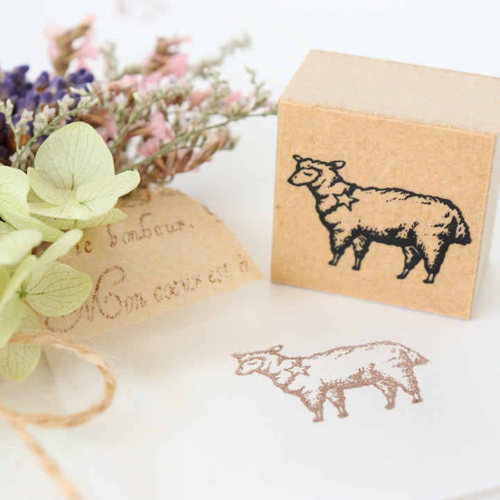 CTFJ x tales on the desk Rubber Stamp - Sheep