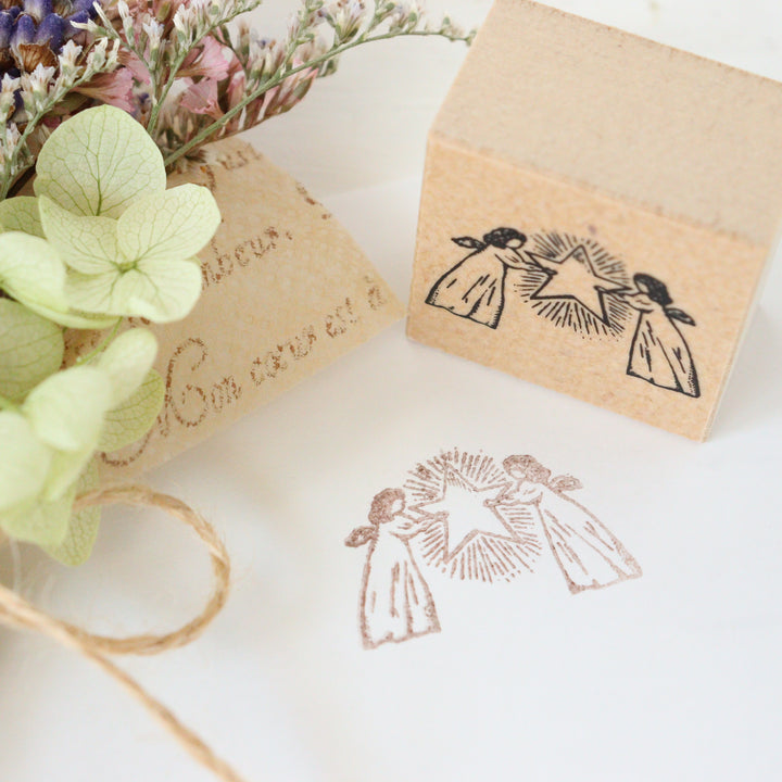 CTFJ x tales on the desk Rubber Stamp - Angels