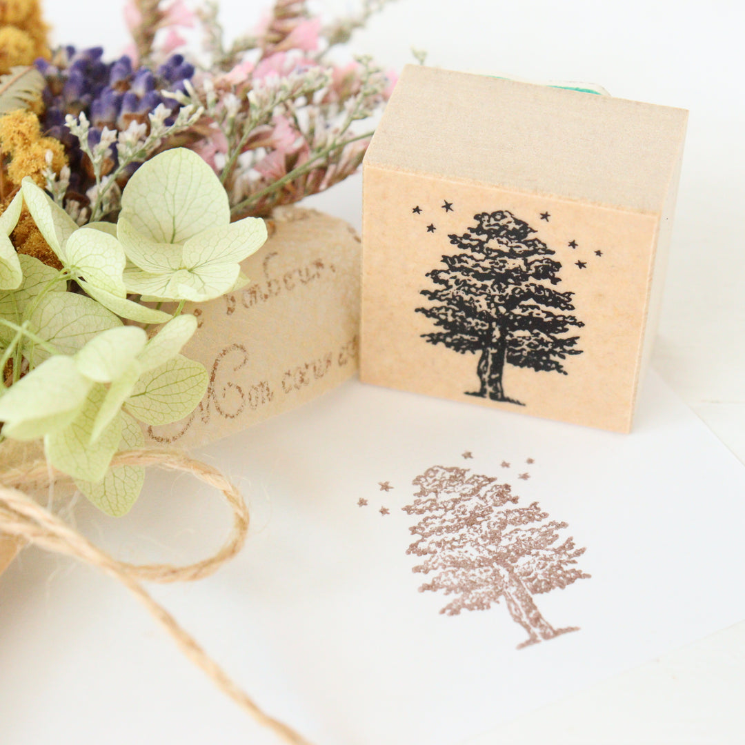 CTFJ x tales on the desk Rubber Stamp - Tree