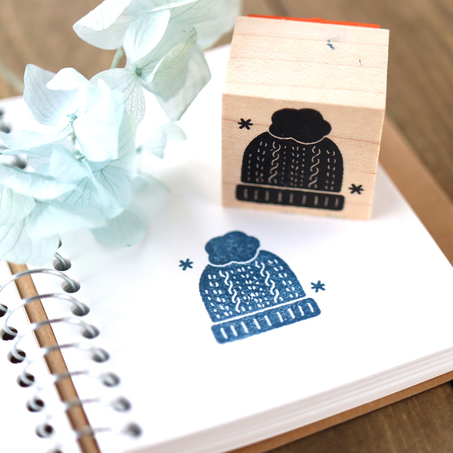 Limited Edition Rubber Stamp - Knit Hat