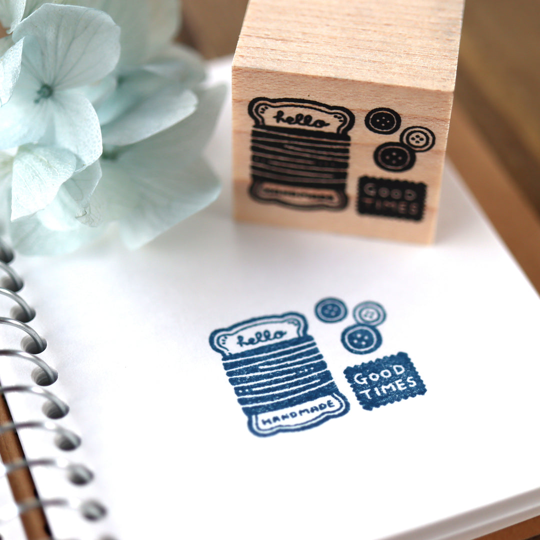 Limited Edition Rubber Stamp - Handmade