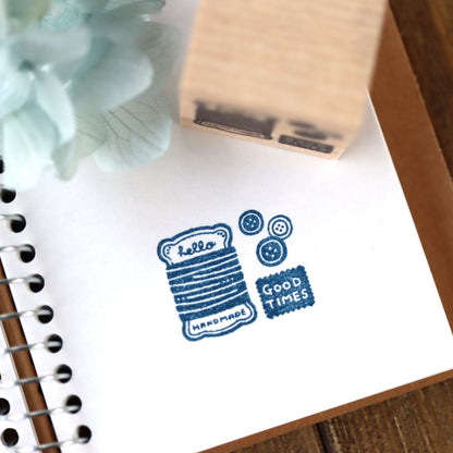 Limited Edition Rubber Stamp - Handmade