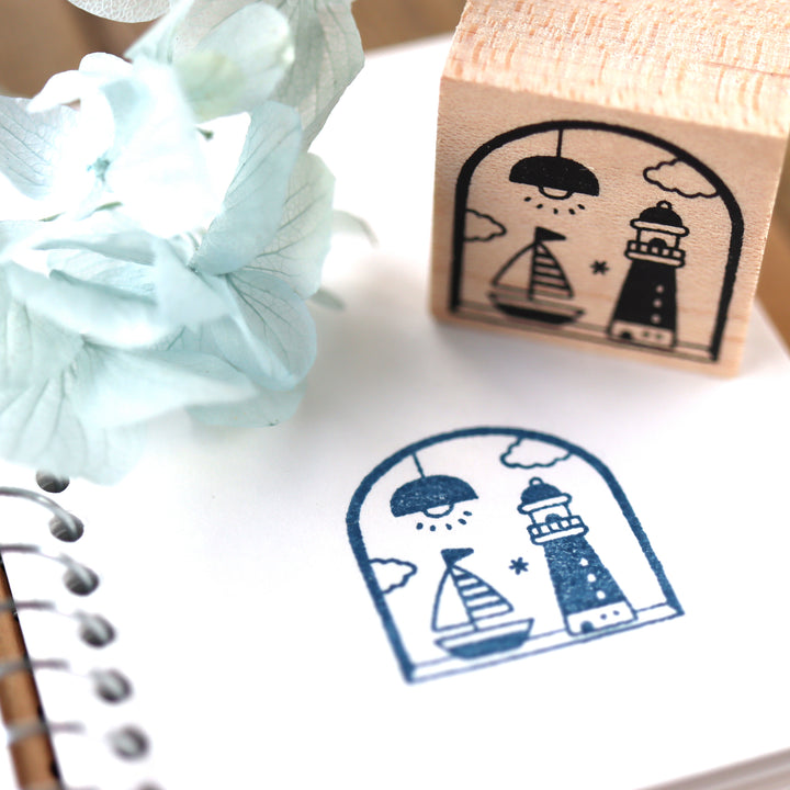 Last Stock Limited Edition Rubber Stamp - From the Window